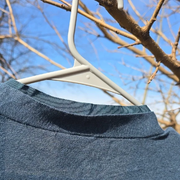 Ann Taylor Teal Blue V-Neck Button Cardigan - Picture 6 of 6